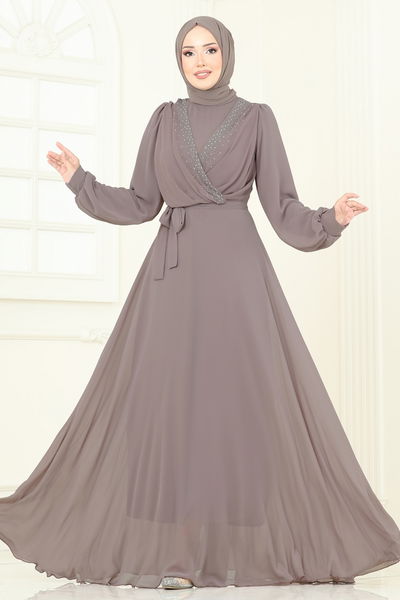 A.N.T. - Evening Dress 2427ANT466-MS Powder Vision - 385797