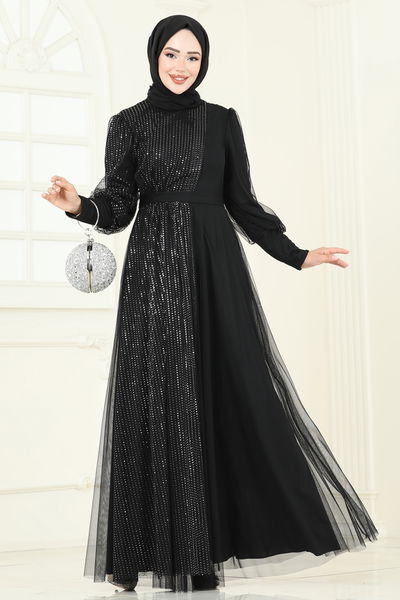 E.L.C. - Evening Dress 2457ELC1143-MS Black - 386279
