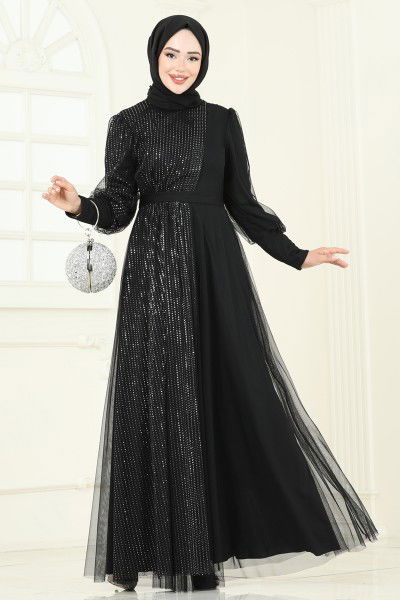 E.L.C. - Evening Dress 2457ELC1143-MS Black
