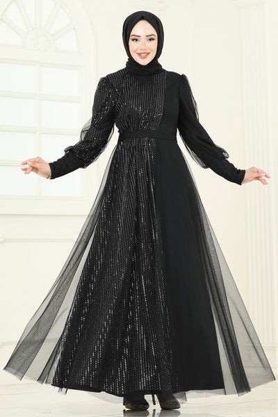 E.L.C. - Evening Dress 2457ELC1143-MS Black - 386280