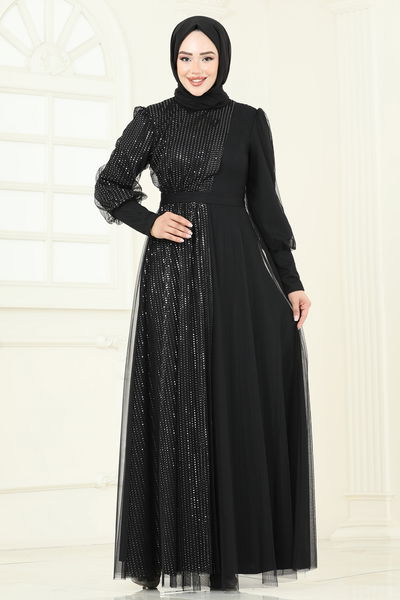 E.L.C. - Evening Dress 2457ELC1143-MS Black - 386281