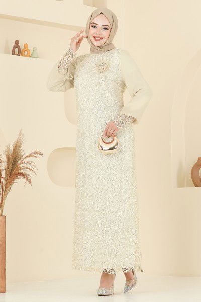 E.L.C. - Evening Dress 2517ELC1143-MS Yellow