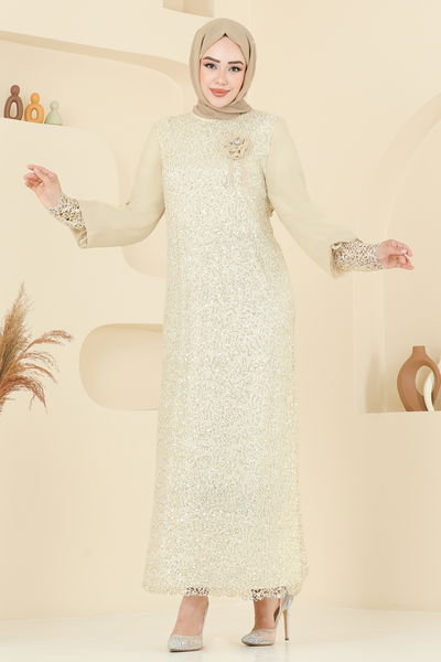 E.L.C. - فستان سهرة أصفر 2517ELC1143-MS - 387143