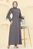 S.L. - Evening Dress 2727SL432-MS Anthracite
