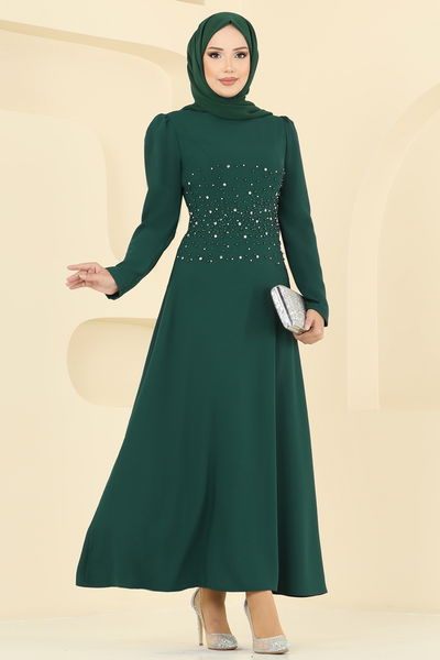 S.L. - Evening Dress 2727SL432-MS Emerald - 393861