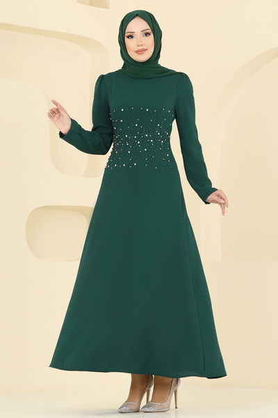 S.L. - Evening Dress 2727SL432-MS Emerald - 393862