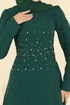 Evening Dress 2727SL432-MS Emerald - Thumbnail