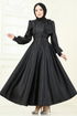 Evening Dress 2745ASMK1074-MS Black - Thumbnail