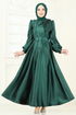 Evening Dress 2745ASMK1074-MS Emerald - Thumbnail