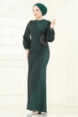 A.S.M.K. - Evening Dress 2770ASMK1074-MS Emerald