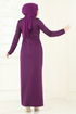 Evening Dress 2792ASMK1074-MS Damson - Thumbnail