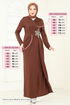 Evening Dress 2792ASMK1074-MS Tan - Thumbnail