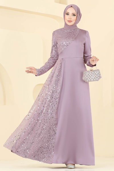 E.L.C. - Evening Dress 2818ELC1143-MS Dark Powder - 392983