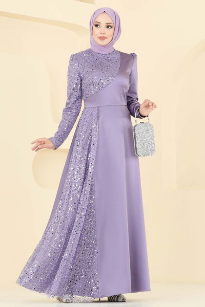E.L.C. - Evening Dress 2818ELC1143-MS Lilac - 392978