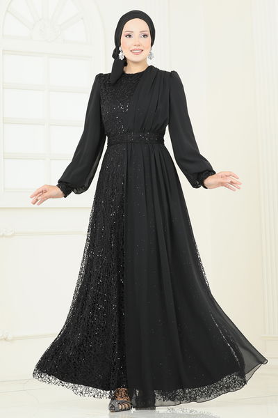 E.L.C. - Evening Dress 2819ELC1143-MS Black - 393114