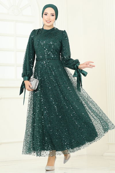 E.L.C. - Evening Dress 2822ELC1143-MS Emerald - 394856