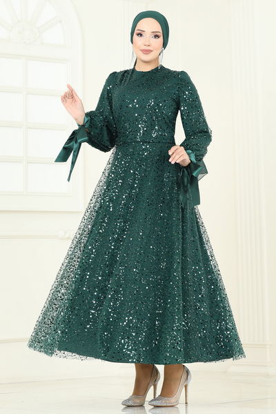 E.L.C. - Evening Dress 2822ELC1143-MS Emerald - 394858