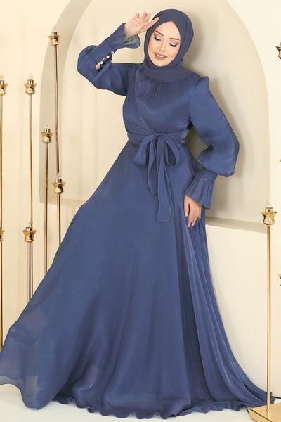 E.L.C. - Evening Dress 2826ELC1143-MS Blue - 397779