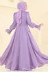 Evening Dress 2826ELC1143-MS Lilac - Thumbnail