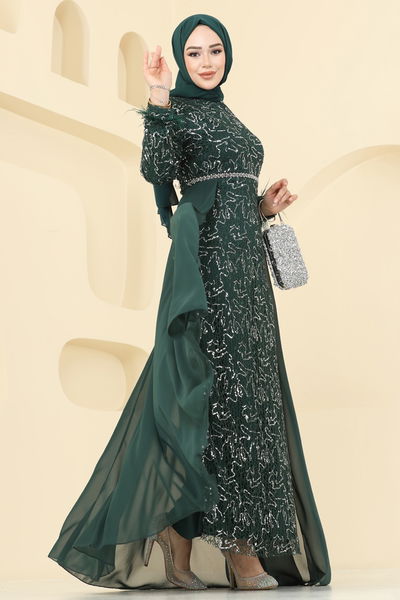 E.L.C. - Evening Dress 2830ELC1143-MS Emerald - 404397