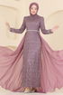 Evening Dress 2830ELCK1161-MS Rose Dried - Thumbnail