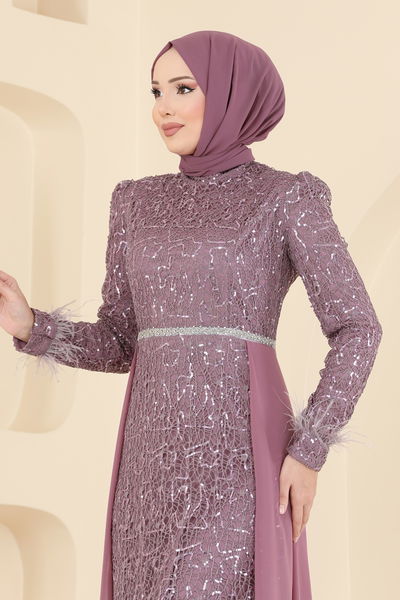 E.L.C.K. - فستان سهرة وردي 2830ELCK1161-MS - 418399