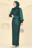 E.L.C.K. - Evening Dress 2841ELCK1161-MS Emerald