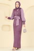 Evening Dress 2841ELCK1161-MS Lilac - Thumbnail