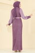 Evening Dress 2841ELCK1161-MS Lilac - Thumbnail