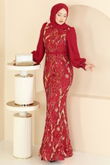 E.L.C.K. - Evening Dress 2847ELCK1161-MS Red