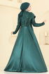 Evening Dress 2848ELCK1161-MS Emerald - Thumbnail