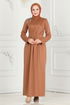 Evening Dress 3018KTR750-MS Tan - Thumbnail