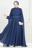MRV Y.G.S. - Evening Dress 4027YGS898-M Navy Blue