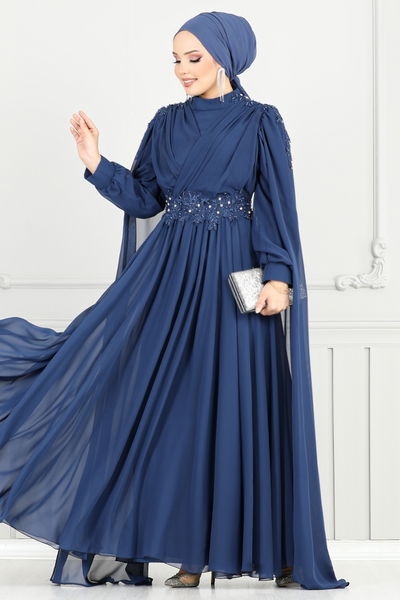 MRV Y.G.S. - Evening Dress 4027YGS898-M Navy Blue - 355586