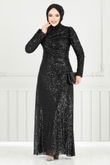 MRV Y.G.S. - Evening Dress 4028YGS898-M Black