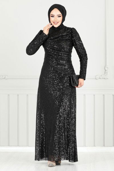 MRV Y.G.S. - Evening Dress 4028YGS898-M Black