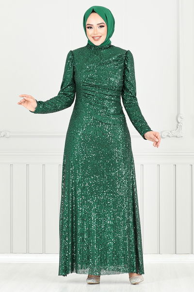 MRV Y.G.S. - Evening Dress 4028YGS898-M Emerald - 354976