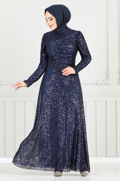 MRV Y.G.S. - Evening Dress 4028YGS898-M Navy Blue - 354965