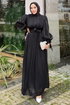 Evening Dress 4604ALGK1170-MS Black - Thumbnail