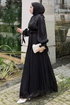 Evening Dress 4604ALGK1170-MS Black - Thumbnail