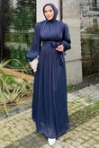 A.L.G.K. - Evening Dress 4604ALGK1170-MS Navy Blue