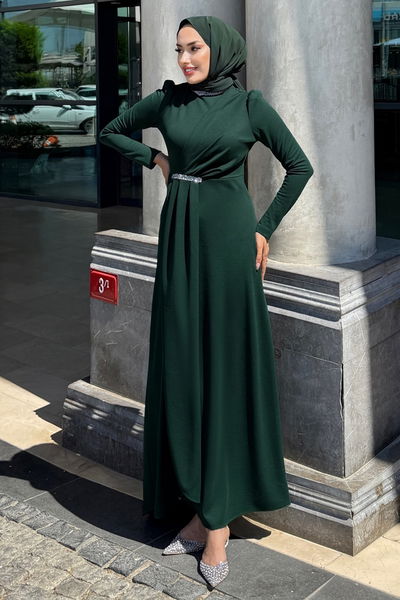 A.L.G. - Evening Dress 4645ALG474-MS Emerald - 370967