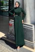 Evening Dress 4645ALG474-MS Emerald - Thumbnail