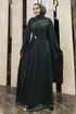 Evening Dress 4664ALGK1170-MS Emerald - Thumbnail