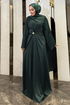 Evening Dress 4664ALGK1170-MS Emerald - Thumbnail