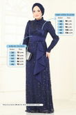 D.M.N. - Evening Dress 4884D170-MS Navy Blue
