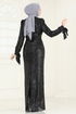 Evening Dress 4886D170-MS Black - Thumbnail