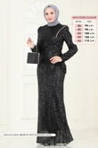 D.M.N. - Evening Dress 4886D170-MS Black