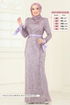 Evening Dress 4886D170-MS Lilac - Thumbnail