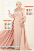 Evening Dress 4928D170-MS Gold - Thumbnail